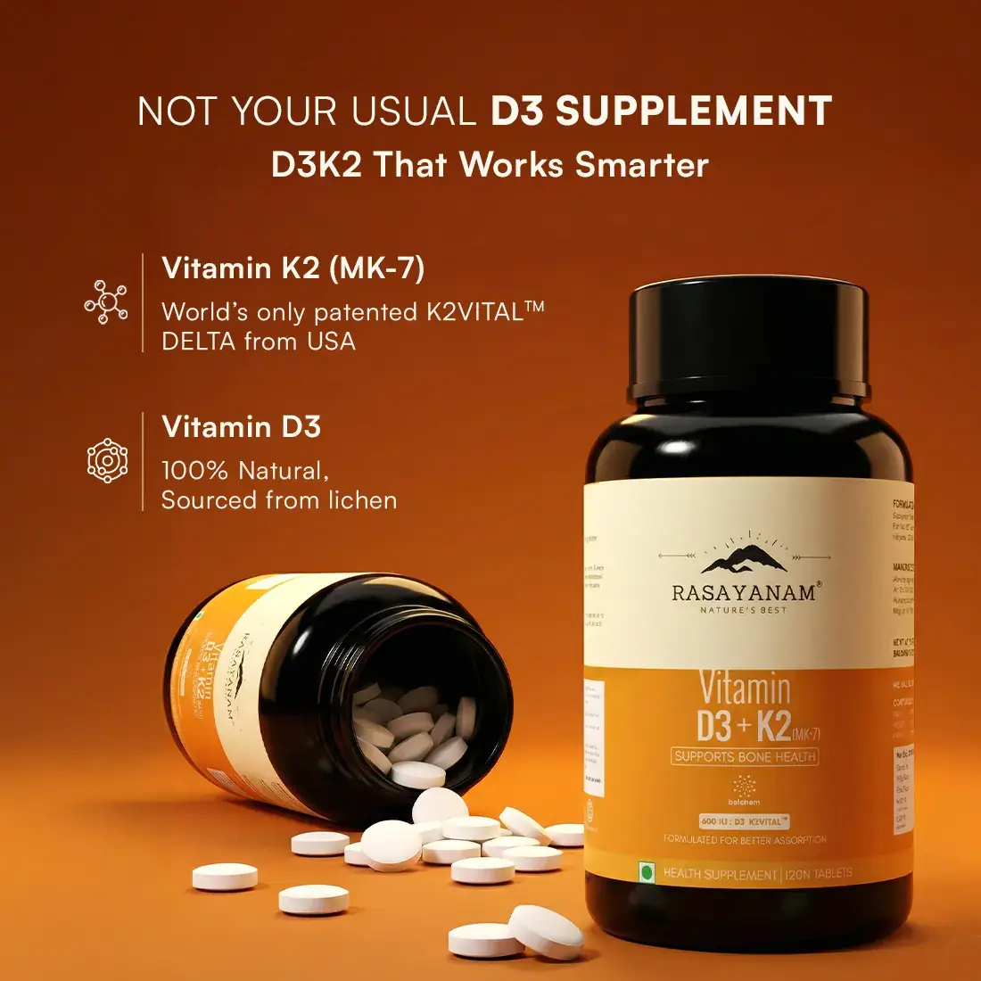 Magnesium and Vitamin D3+K2 Combo for Recovery & Bone Strength - Image 3