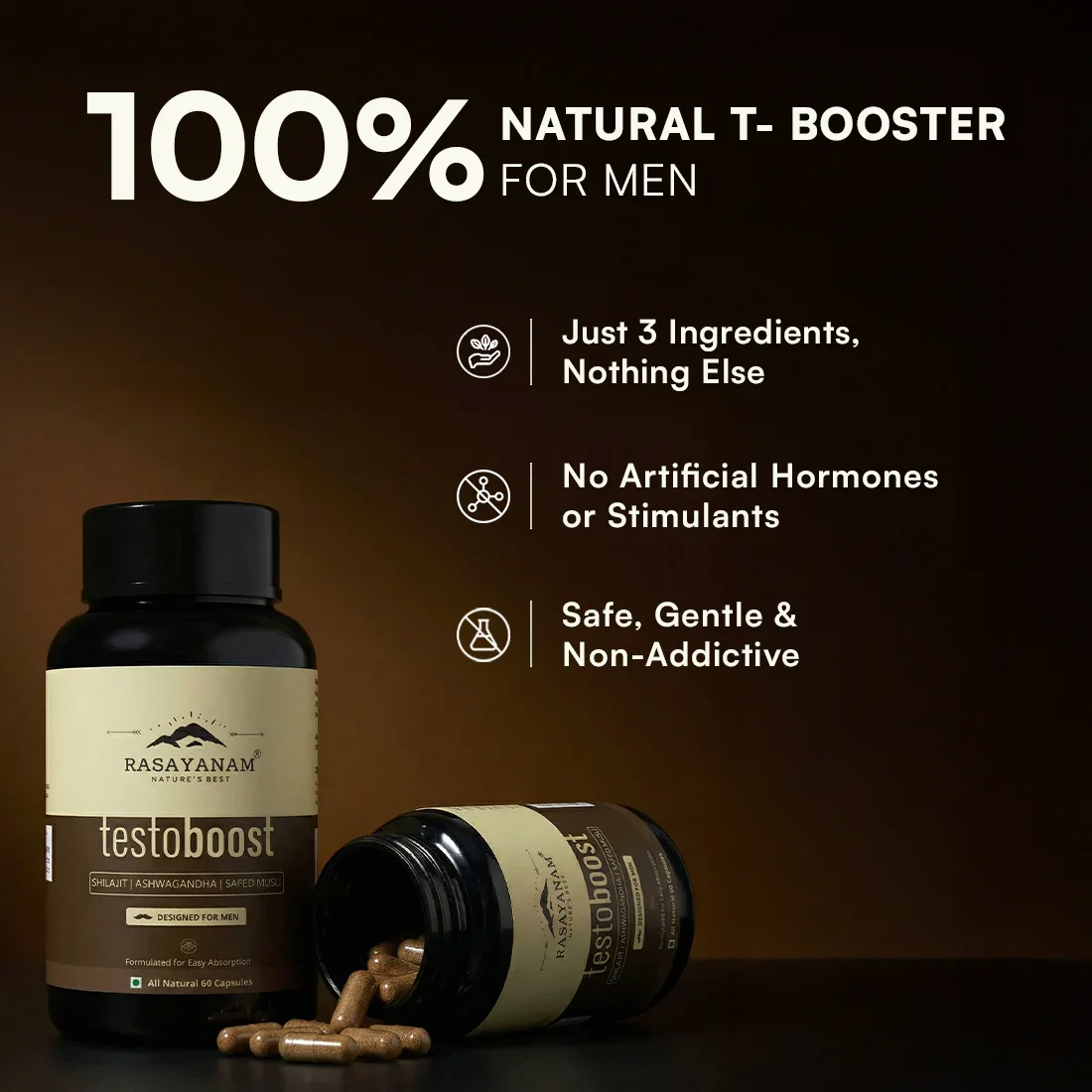 Multivitamin for Men and Testoboost Combo for 360° Wellness & Stamina - Image 4