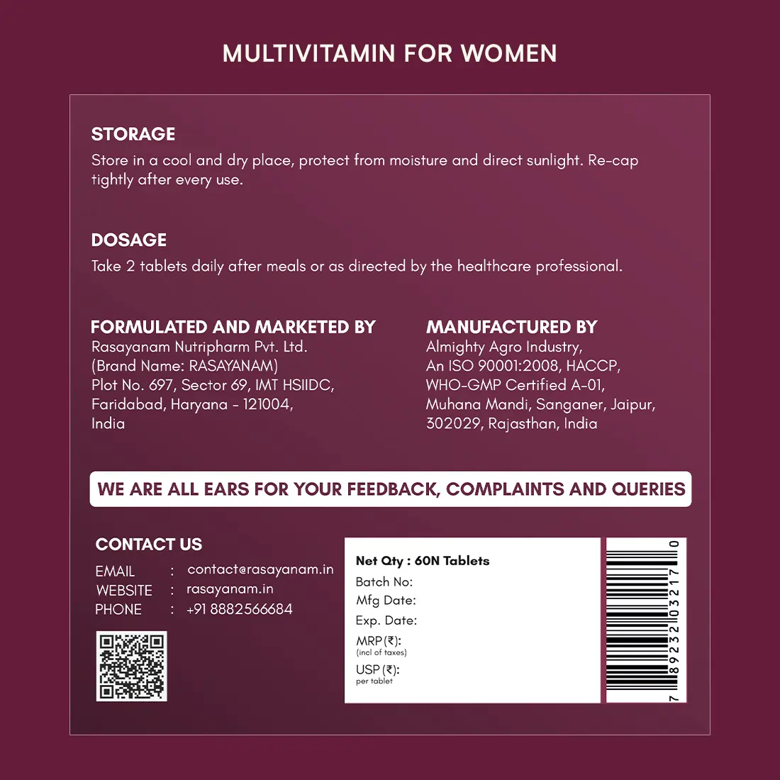 Multivitamin for Men and Women Combo for Complete Daily Wellness - Image 11