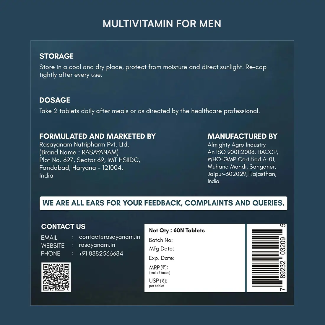 Multivitamin for Men and Women Combo for Complete Daily Wellness - Image 12