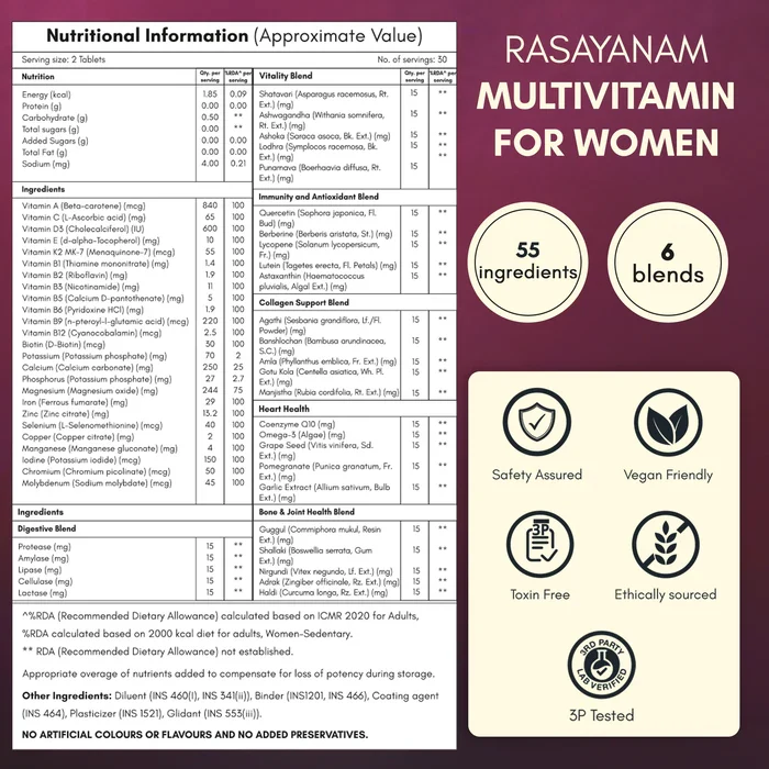 Multivitamin Tablets for Women - Image 11