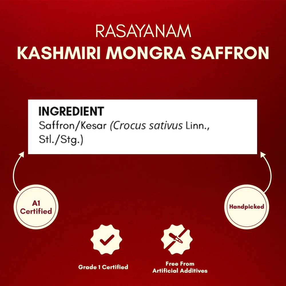 Kashmiri Mongra Saffron/Kesar (1g) - Image 10