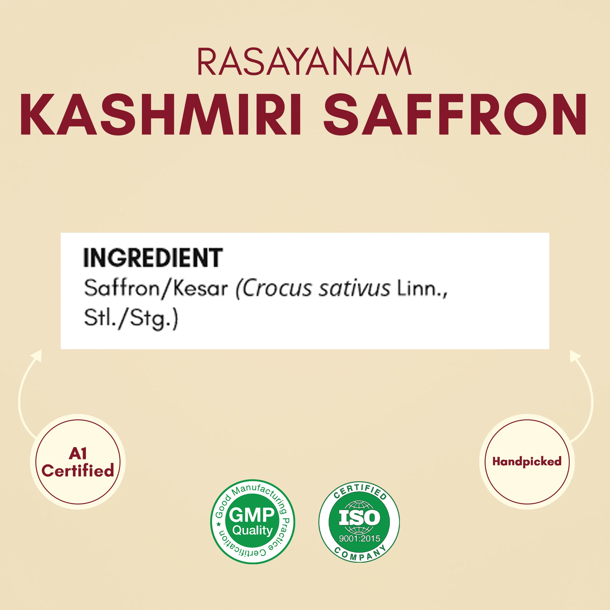 Pure Kashmiri Saffron/Kesar (0.5g) - Image 7